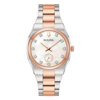 Orologio Bulova Donna Surveyor Piccoli Secondi in Acciaio 98P221 - 98P221